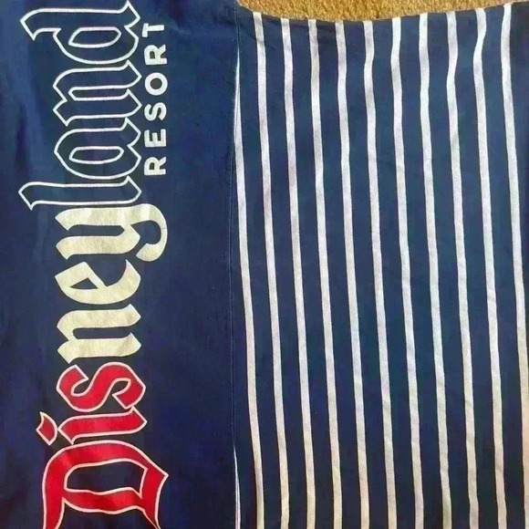 Disneyland Resort Vintage Red White Blu Long Sleeve Spirit Jersey Adult Size Med - Picture 4 of 7